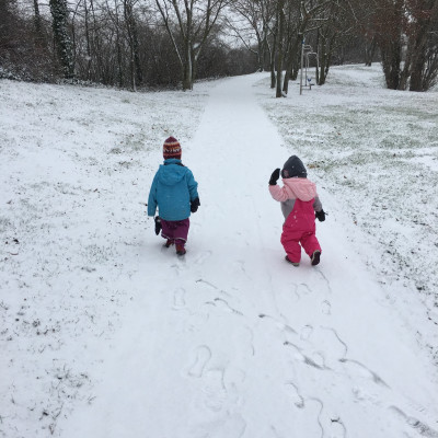 Spaziergang im Schnee