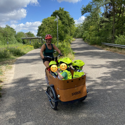 Unser Fahrradbus Babboe